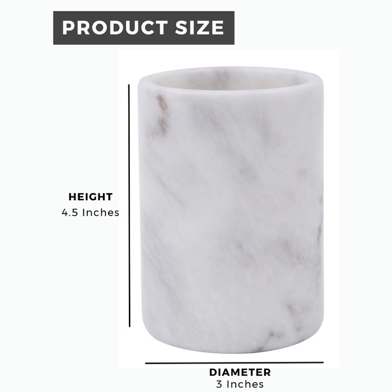 Elegant Marble Stationery Holder