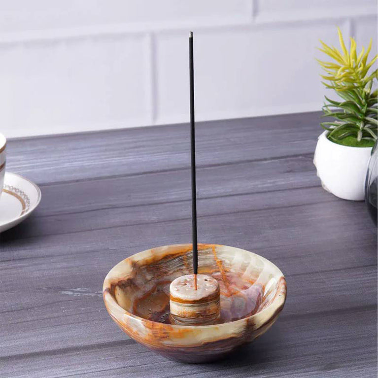 Marble Serenity Incense Holder