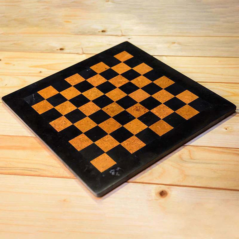 15" Natural Marble Chess Board Only