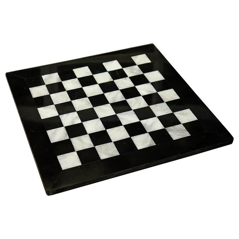 15" Natural Marble Chess Board Only