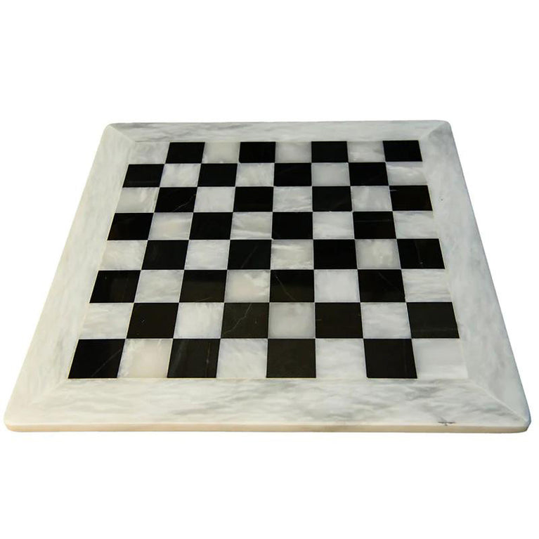 15" Natural Marble Chess Board Only